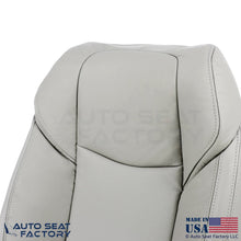2013-2019 Fits Cadillac ATS Leatherette Front Driver Top Seat Cover Lt. Platinum - OEM-Style Replacement Seat Cover