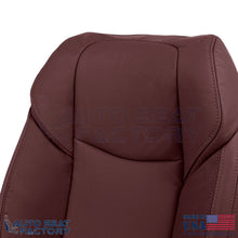 2013-2019 Fits Cadillac ATS Leatherette Front Passenger Top Cover Morello Red9 - OEM-Style Replacement Seat Cover