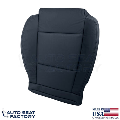 2013-2019 Fits Cadillac ATS Leather Perf Front Replacement Seat Covers Black - OEM-Style Replacement Seat Cover