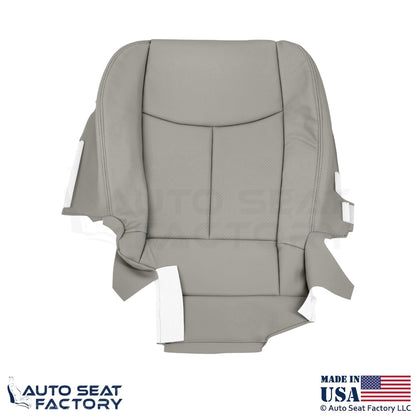 2011-2013 Fits Infiniti M37 M56 Genuine Leather Driver Bottom Seat Cover Stone - OEM-Style Replacement Seat Cover