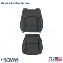 2020 For Dodge Ram 1500 Quad Cab Genuine Leather Driver Replacement Covers Black - OEM-Style Replacement Seat Cover