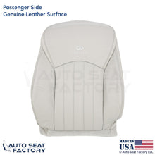 2008-2012 For Infiniti EX35 Genuine Leather Front Passenger Top Seat Cover Wheat - OEM-Style Replacement Seat Cover