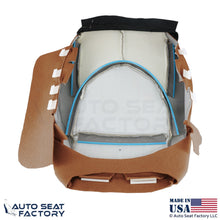 2020-2024 Fits Toyota Highlander Genuine Leather Passenger Bottom Cover Brown - OEM-Style Replacement Seat Cover