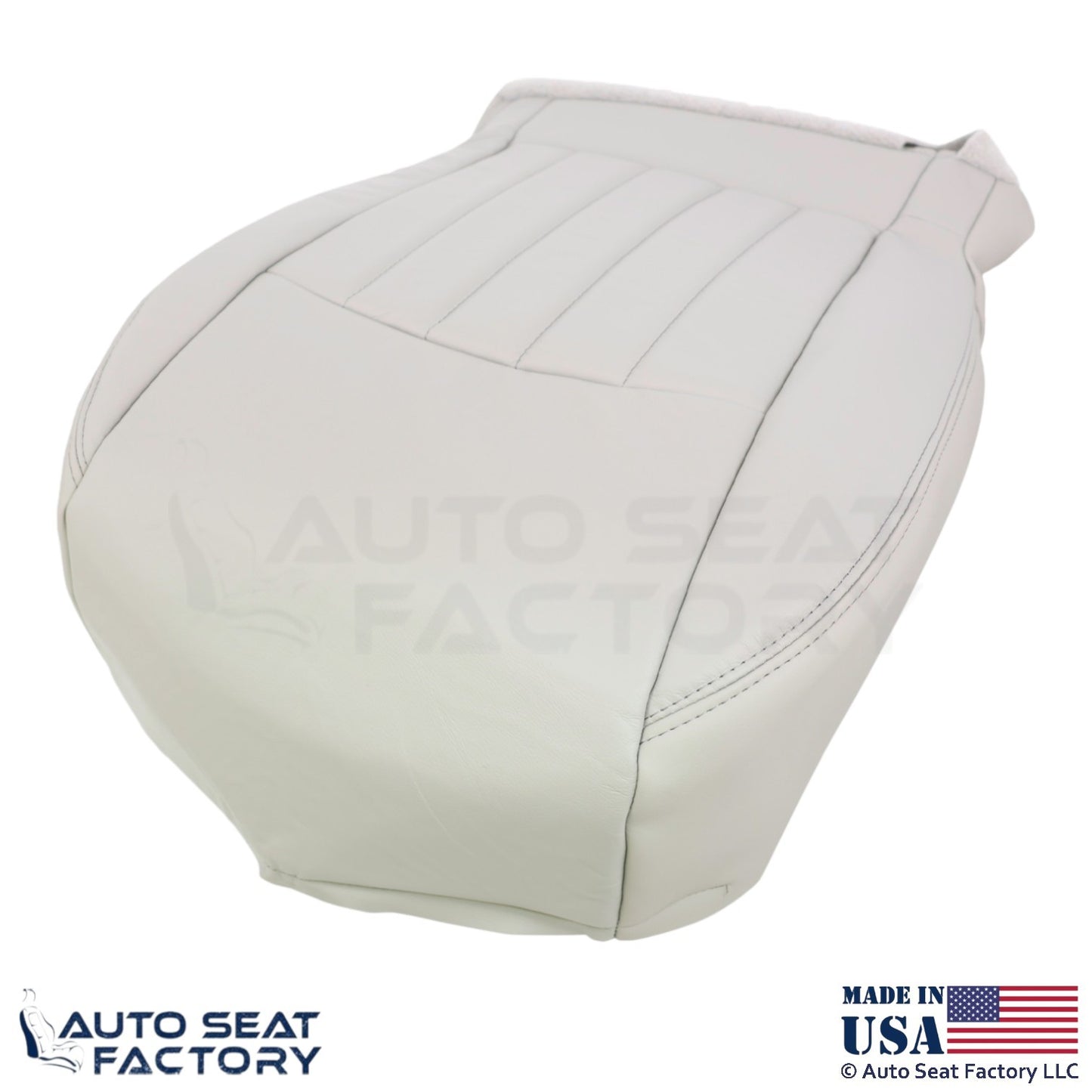 2008-2012 For Infiniti EX35 Genuine Leather Front Driver Bottom Seat Cover Wheat - OEM-Style Replacement Seat Cover