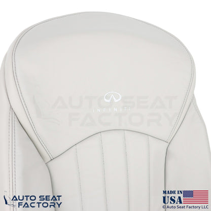 2008-2012 Fits Infiniti EX35 Genuine Leather Front Driver Side Seat Covers Wheat - OEM-Style Replacement Seat Cover