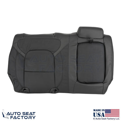 2020 For Dodge Ram 1500 Genuine Leather Rear Bench Driver Side Seat Covers Black - OEM-Style Replacement Seat Cover