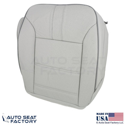 2010-2013 Fits Mercedes Benz R-Class Genuine Leather Front Bottom Covers Gray - OEM-Style Replacement Seat Cover