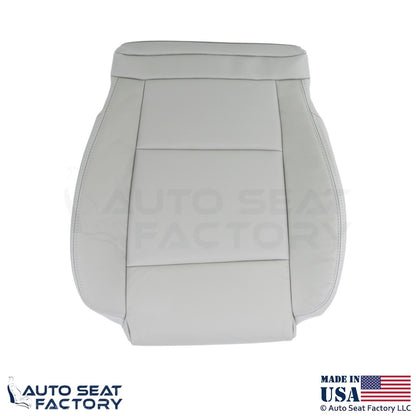 2015-2019 Fits Cadillac ATS Leather Front Passenger Side Covers Light Neutral - OEM-Style Replacement Seat Cover