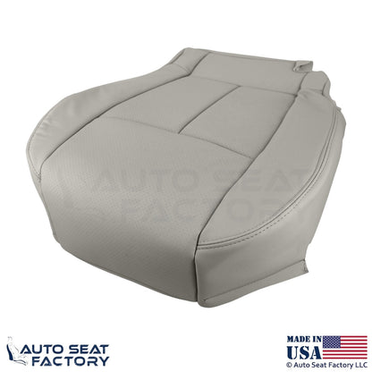 2011-2013 For Infiniti M37 M56 Genuine Leather Front Bottom Seat Covers Stone - OEM-Style Replacement Seat Cover