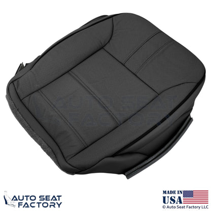 2010-2013 Fits Mercedes Benz R-Class Genuine Leather Front Bottom Covers Black - OEM-Style Replacement Seat Cover