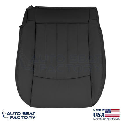 2008-2012 Fits Infiniti EX35 Genuine Leather Front Replacement Covers Graphite - OEM-Style Replacement Seat Cover