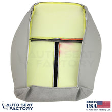 2006-2007 For Jeep Grand Cherokee Leather Suede Insert Driver Bottom Cover Khaki - OEM-Style Replacement Seat Cover