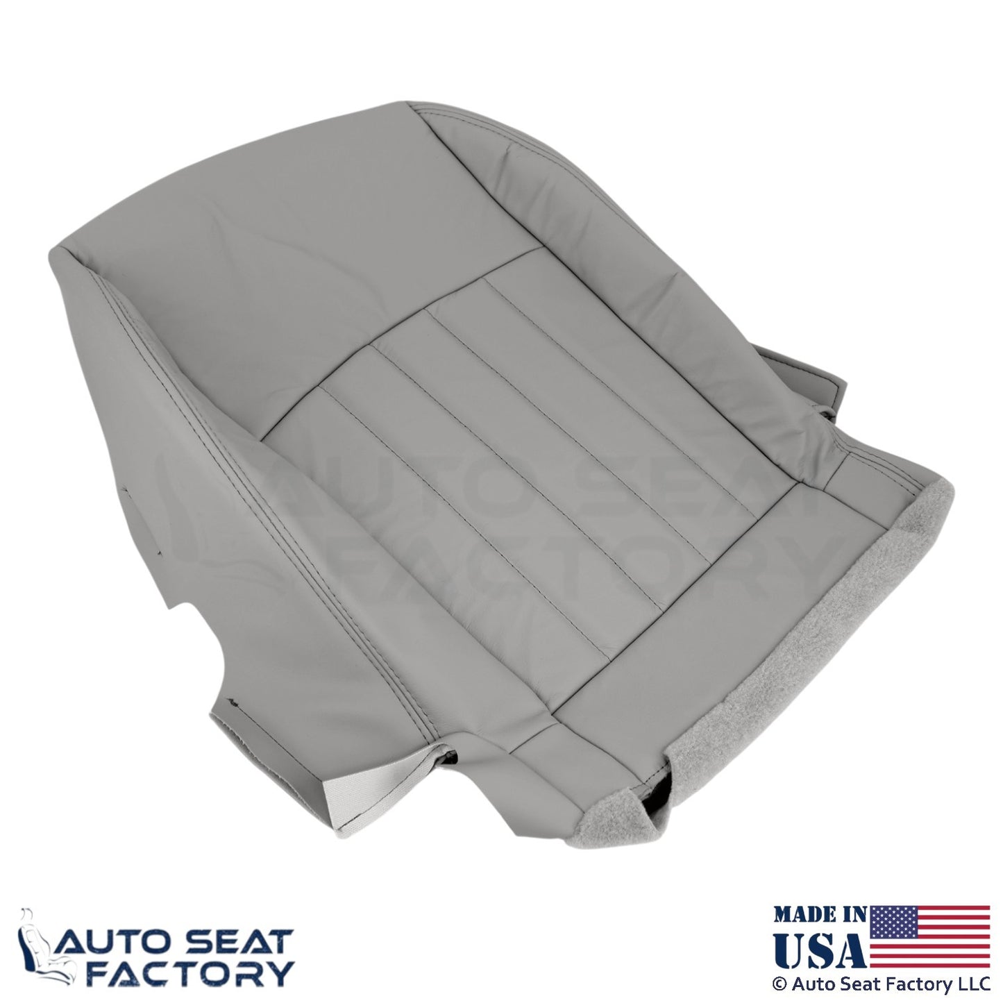 2008-2010 Fits Infiniti EX35 Genuine Leather Front Passenger Seat Covers Stone - OEM-Style Replacement Seat Cover