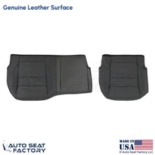 2020 For Dodge Ram 1500 Genuine Leather Rear Bench Bottom Replacement Covers BLK - OEM-Style Replacement Seat Cover
