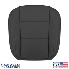 2008-2013 Fits Volvo C70 Leather Perforated Front Driver Seat Covers Offblack - OEM-Style Replacement Seat Cover