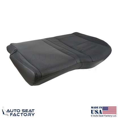 2020 Fits Dodge Ram 1500 Genuine Leather Rear Bench Driver Side Bottom Cover BLK - OEM-Style Replacement Seat Cover