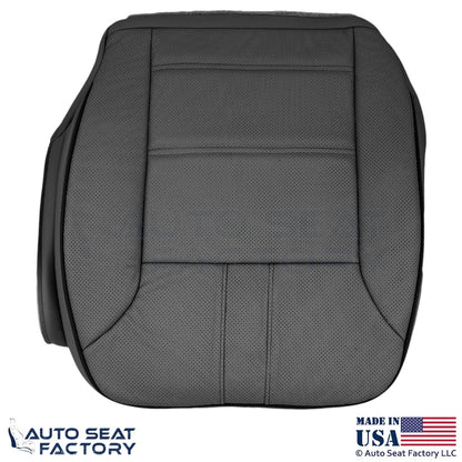 2010-2013 Fits Mercedes Benz R-Class Genuine Leather Front Bottom Covers Black - OEM-Style Replacement Seat Cover