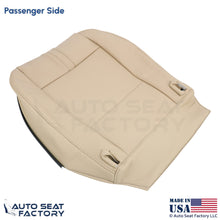 2003-2010 Fits BMW X3 Leatherette Front Passenger Bottom Seat Cover Sand Beige - OEM-Style Replacement Seat Cover