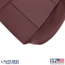 2013-2019 Fits Cadillac ATS Leatherette Front Passenger Bottom Cover Morello Red - OEM-Style Replacement Seat Cover