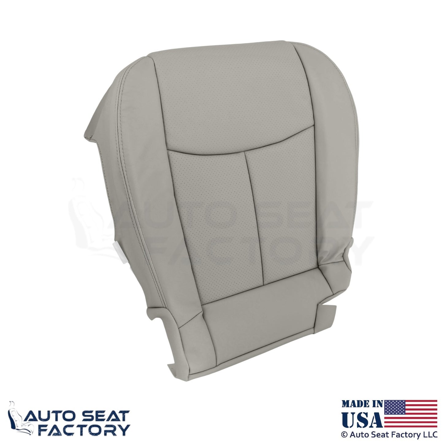 2011-2013 For Infiniti M37 M56 Genuine Leather Front Bottom Seat Covers Stone - OEM-Style Replacement Seat Cover