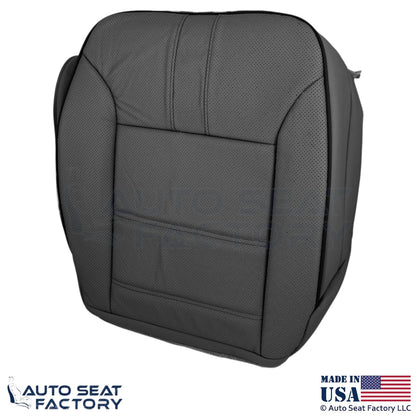 2010-2013 Fits Mercedes Benz R-Class Genuine Leather Driver Bottom Cover Black - OEM-Style Replacement Seat Cover