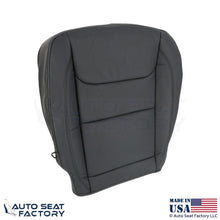 2020 Fits Dodge Ram 1500 Quad Cab Genuine Leather Jump Seat Bottom Cover Black - OEM-Style Replacement Seat Cover