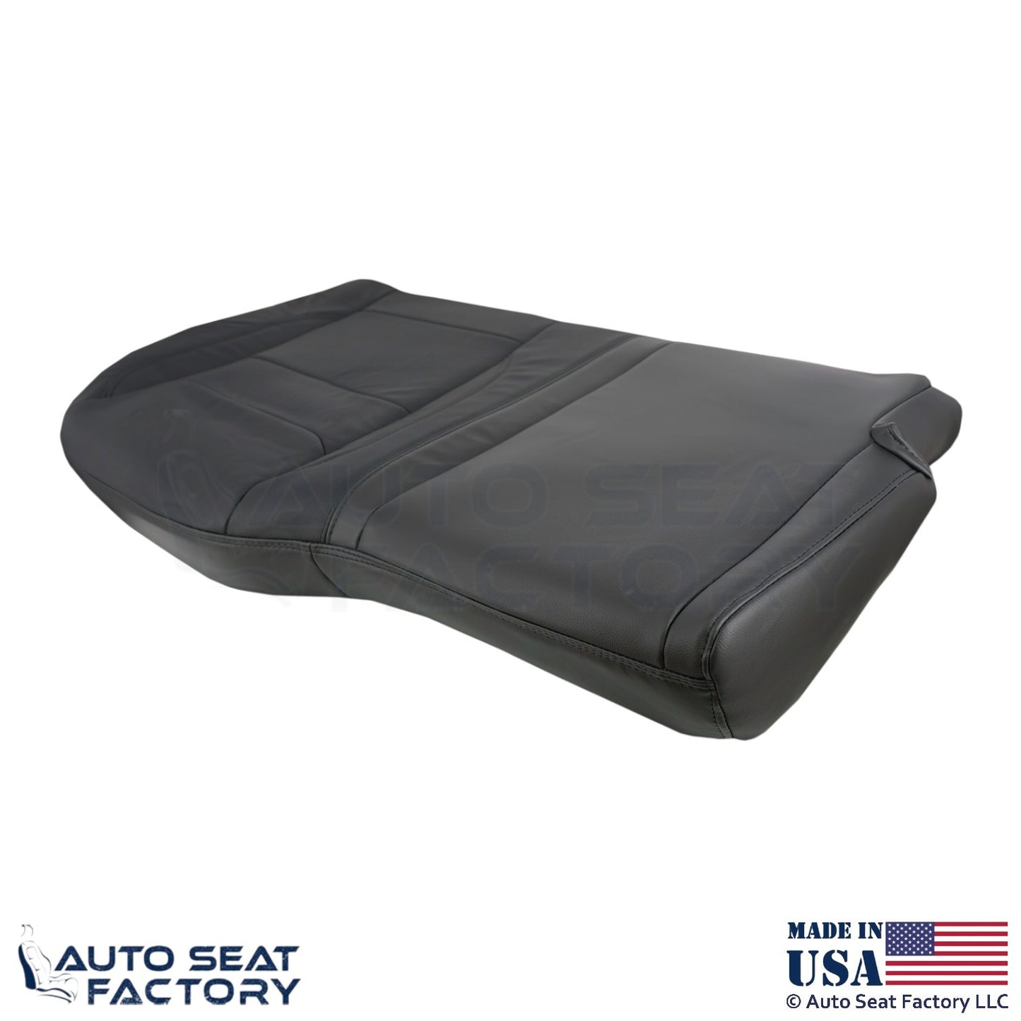 2020 For Dodge Ram 1500 Genuine Leather Rear Bench Replacement Seat Covers Black - OEM-Style Replacement Seat Cover