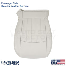 2008-2012 Fits Infiniti EX35 Genuine Leather Front Passenger Bottom Cover Wheat - OEM-Style Replacement Seat Cover