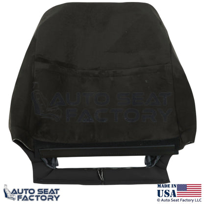 2008-2011 For Mazda Tribute Genuine Leather Seat Covers Black with White Stitch - OEM-Style Replacement Seat Cover