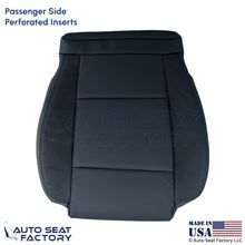 2013-2019 Fits Cadillac ATS Leather Perf Front Passenger Bottom Seat Cover Black - OEM-Style Replacement Seat Cover