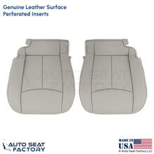 2011-2013 For Infiniti M37 M56 Genuine Leather Front Bottom Seat Covers Stone - OEM-Style Replacement Seat Cover