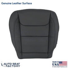2020 For Dodge Ram 1500 Quad Cab Genuine Leather Driver Bottom Seat Covers Black - OEM-Style Replacement Seat Cover