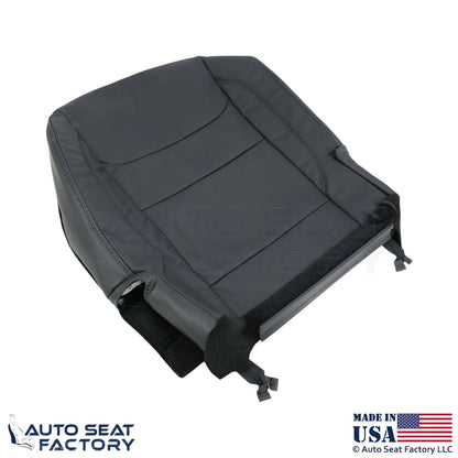 2020 Fits Dodge Ram 1500 Genuine Leather Rear Bench Passenger Bottom Cover Black - OEM-Style Replacement Seat Cover