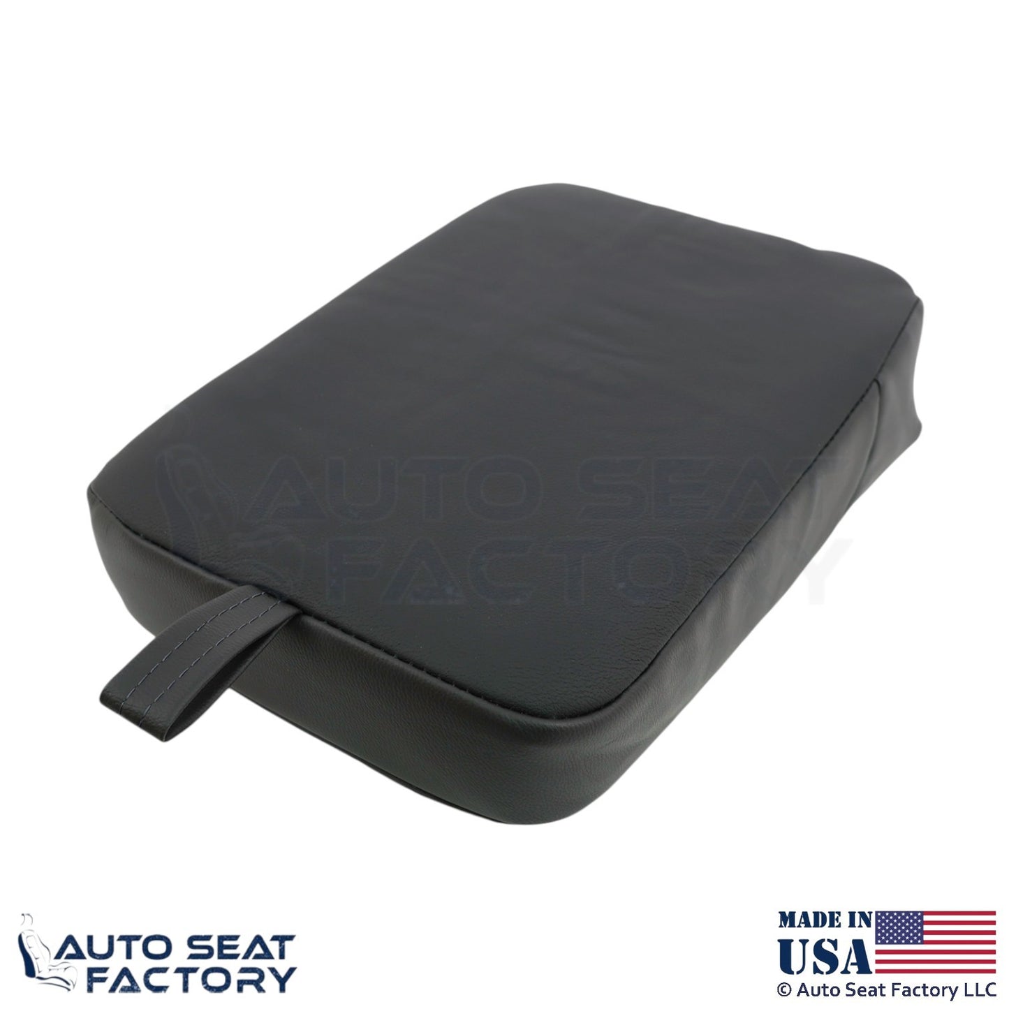 2020 Fits Dodge Ram 1500 Genuine Leather Rear Bench Driver Side Top Cover Black - OEM-Style Replacement Seat Cover