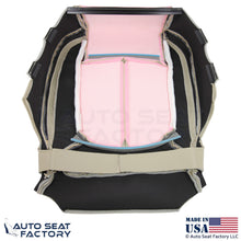 2014-2016 Fits Buick LaCrosse Genuine Leather Driver Bottom Cover Light Neutral - OEM-Style Replacement Seat Cover