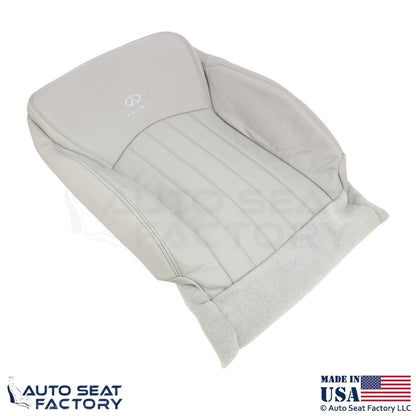 2008-2012 Fits Infiniti EX35 Genuine Leather Front Replacement Seat Covers Wheat - OEM-Style Replacement Seat Cover