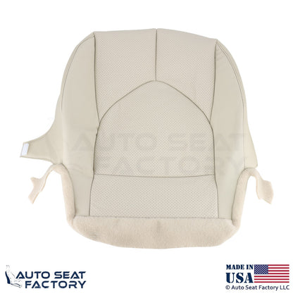 2020-2023 Fits Toyota Highlander Genuine Leather Passenger Bottom Cover Beige - OEM-Style Replacement Seat Cover