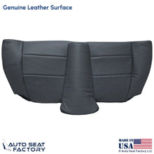 1998-2000 For BMW 323i Convertible Genuine Leather Rear Bench Bottom Cover Black - OEM-Style Replacement Seat Cover