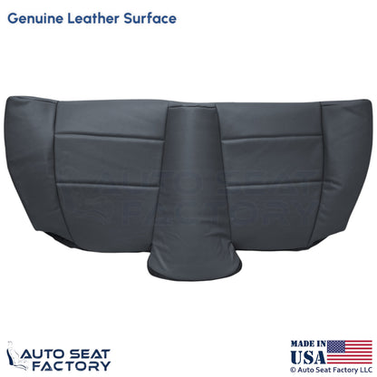 1998-2000 For BMW 323i Convertible Genuine Leather Rear Bench Bottom Cover Black - OEM-Style Replacement Seat Cover