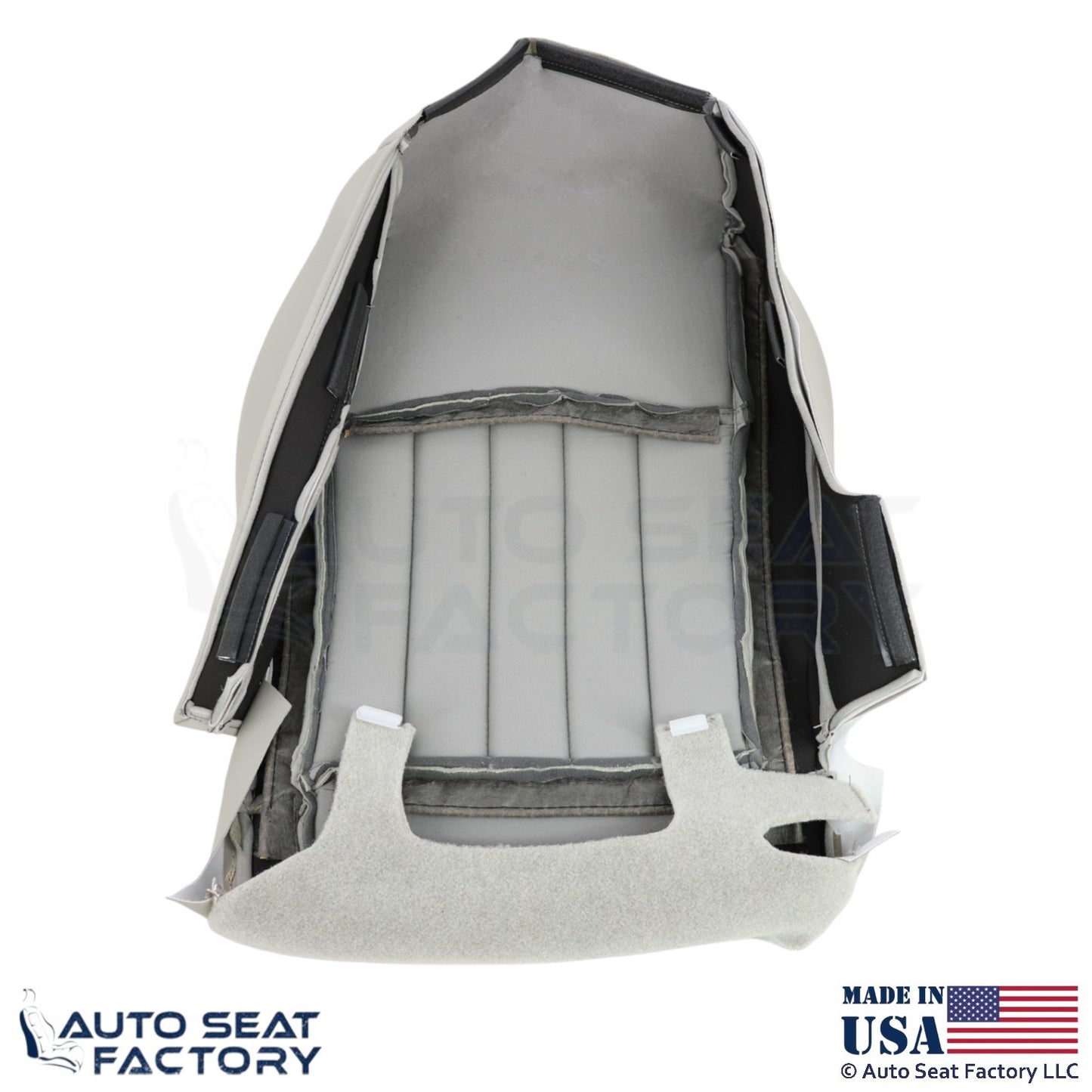 2008-2012 Fits Infiniti EX35 Genuine Leather Front Passenger Bottom Cover Wheat - OEM-Style Replacement Seat Cover