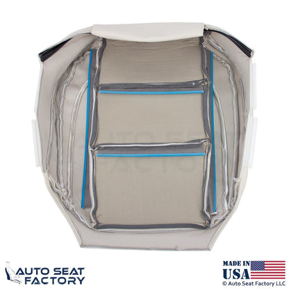 2008-2013 Fits Volvo C70 Leather Perf. Front Replacement Covers Calcite Cream - OEM-Style Replacement Seat Cover