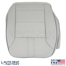 2010-2013 Fits Mercedes Benz R-Class Genuine Leather Front Bottom Covers Gray - OEM-Style Replacement Seat Cover