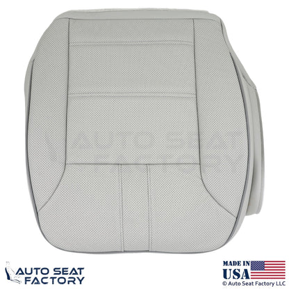 2010-2013 Fits Mercedes Benz R-Class Genuine Leather Front Bottom Covers Gray - OEM-Style Replacement Seat Cover
