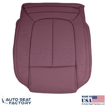 2014-2016 Fits Buick LaCrosse Genuine Leather Front Bottom Seat Covers Sangria - OEM-Style Replacement Seat Cover