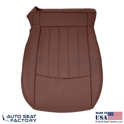 2008-2012 Fits Infiniti EX35 Genuine Leather Front Replacement Covers Chestnut - OEM-Style Replacement Seat Cover