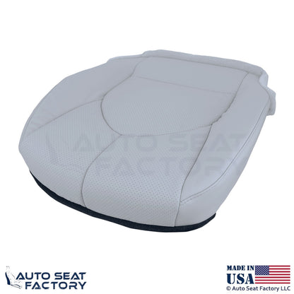 2020-2024 Fits Toyota Highlander Genuine Leather Front Bottom Covers Graphite - OEM-Style Replacement Seat Cover