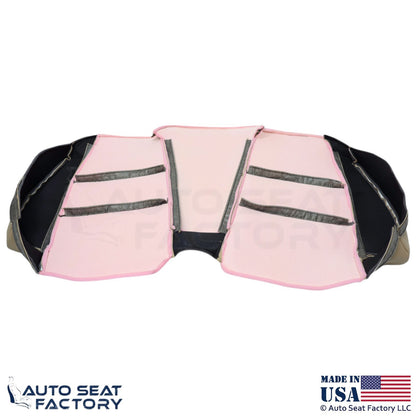 1998-2000 For BMW 323i Convertible Genuine Leather Rear Bench Bottom Cover Sand - OEM-Style Replacement Seat Cover