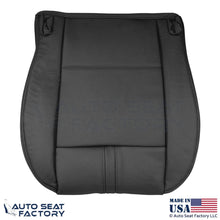 2003-2010 Fits BMW X3 Leatherette Front Driver Bottom Replacement Cover Black - OEM-Style Replacement Seat Cover