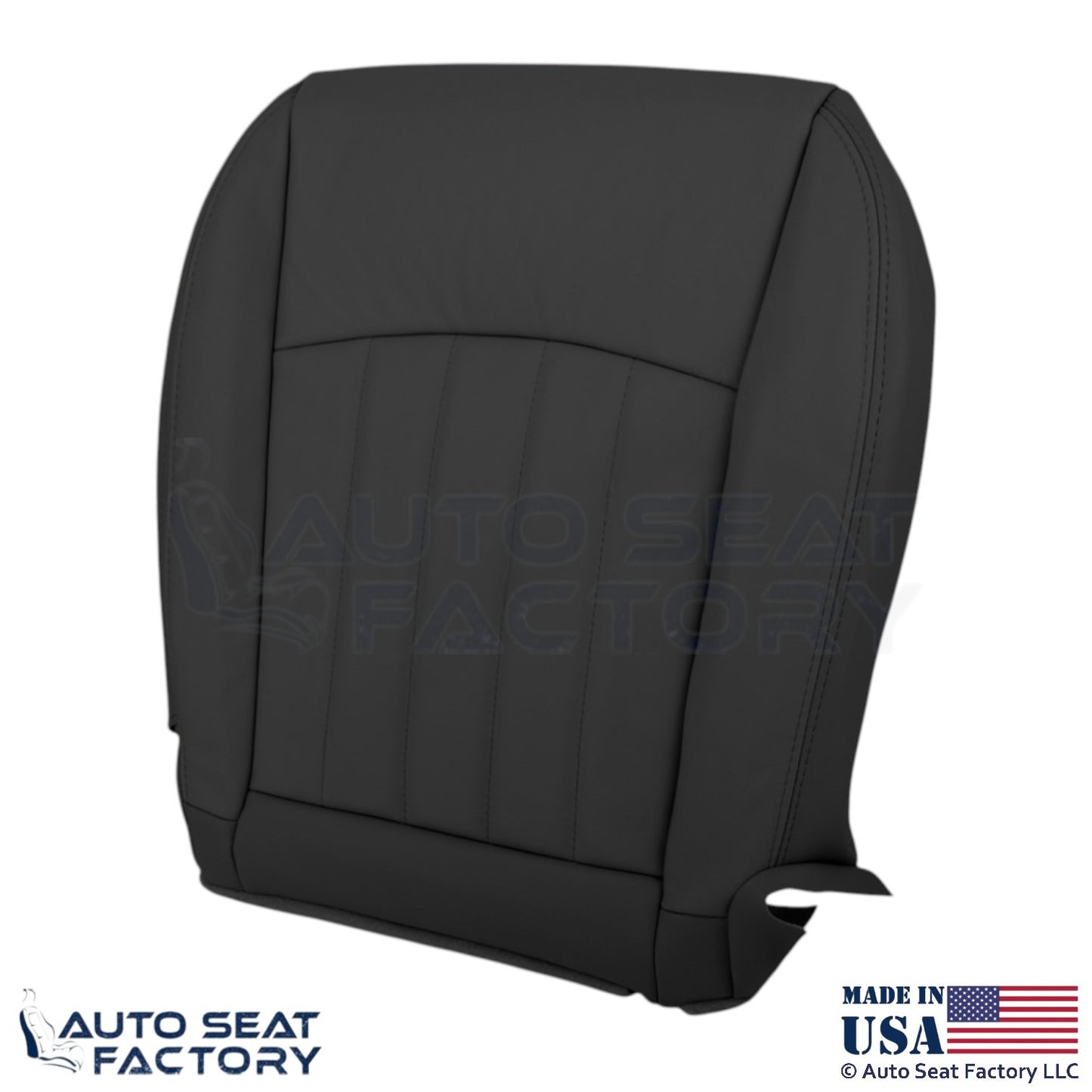 2008-2012 Fits Infiniti EX35 Genuine Leather Front Bottom Seat Covers Graphite - OEM-Style Replacement Seat Cover