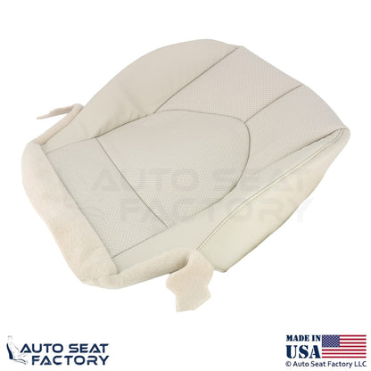 2020-2023 Fits Toyota Highlander Genuine Leather Bottom Covers Harvest Beige - OEM-Style Replacement Seat Cover